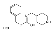 Benzyl (piperidin-4-ylmethyl)carbamate hydrochloride Structure