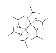 disilicic(III)-oic acid hexaisopropyl ester结构式