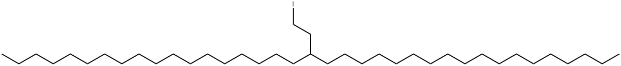 1-碘-3-十八烷基二十一烷结构式