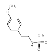 N-[2-(4-methoxyphenyl)ethyl]methanesulfonamide Structure