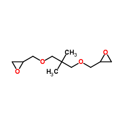 2,2'-[(2,2-Dimethyl-1,3-propanediyl)bis(oxymethylene)]dioxirane Structure