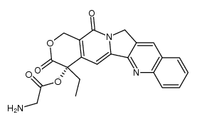 H2N-Gly-camptothecin结构式