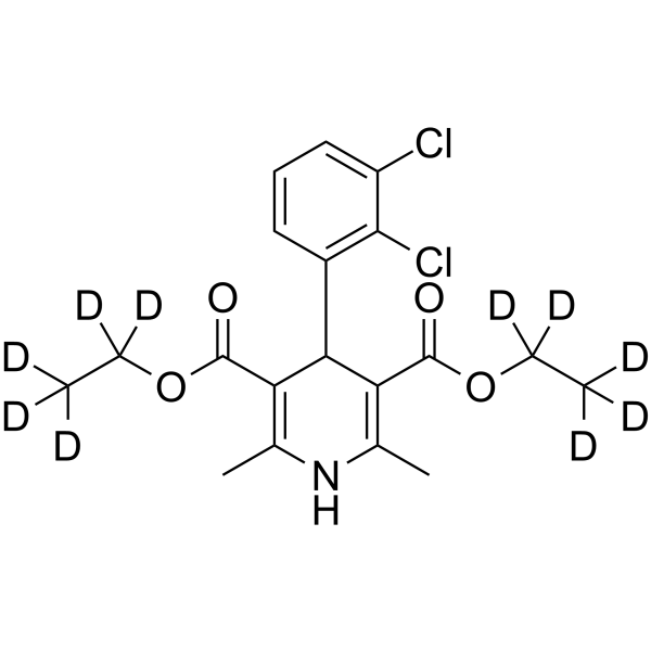 Nemadipine B-d10 Structure