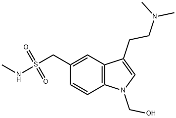 N-羟甲基舒马曲坦结构式