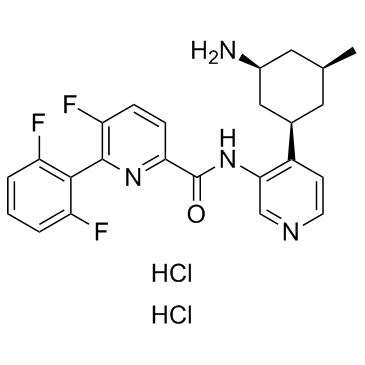 PIM-447 dihydrochloride Structure