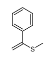 1-methylsulfanylethenylbenzene Structure