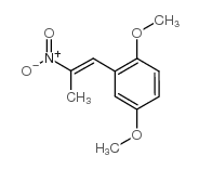 1,4-二甲氧基-2-(2-硝基丙烯-1-基)苯结构式