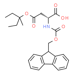 Fmoc-D-Asp(OMpe)-OH Structure