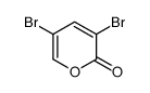 3,5-二溴-2H-吡喃-2-酮结构式