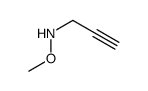 N-methoxyprop-2-yn-1-amine Structure