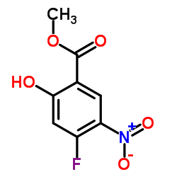 Methyl 4-fluoro-2-hydroxy-5-nitrobenzoate Structure