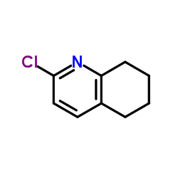2-氯-5,6,7,8-四氢喹啉结构式
