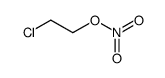 Nitric acid 2-chloroethyl ester结构式