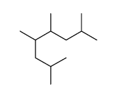 2,4,5,7-tetramethyloctane Structure