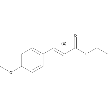 Ethyl 4-methoxycinnamate Structure