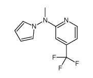 N2-METHYL-N2-(1H-PYRROL-1-YL)-4-(TRIFLUOROMETHYL)PYRIDIN-2-AMINE picture