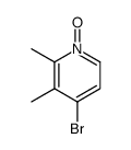2,3-dimethyl-4-bromopyridine N-oxide Structure