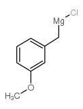 3-methoxybenzylmagnesium chloride Structure