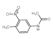 3-甲基-4-硝基-N-乙酰基苯胺结构式