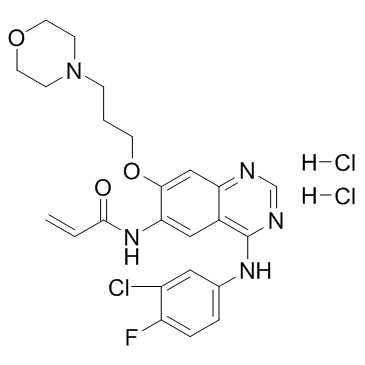 Canertinib dihydrochloride structure