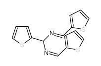 2-噻吩基-N,N-双(2-噻吩亚甲基)甲烷二氨结构式