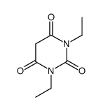 1,3-DIETHYLPYRIMIDINE-2,4,6(1H,3H,5H)-TRIONE结构式