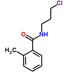 N-(3-Chloropropyl)-2-methylbenzamide结构式