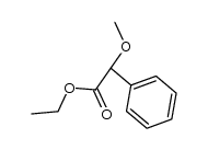 ethyl α-methoxy-α-phenylacetate Structure