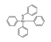 triphenyl(phenylimino)-λ5-arsane结构式