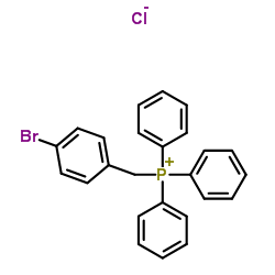 (4-Bromobenzyl)(triphenyl)phosphonium chloride structure