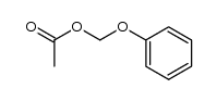 acetoxymethyl phenyl ether Structure