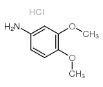 3, 4-二甲氧基苯胺盐酸盐结构式