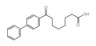 8-(4-BIPHENYL)-8-OXOOCTANOIC ACID结构式