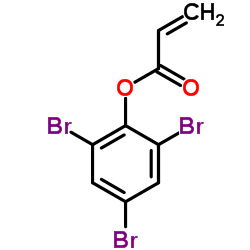 2,4,6-三溴苯基 丙烯酸酯结构式