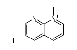 1-methyl-1,8-naphthyridinium iodide Structure