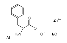 zinc,aluminum,(2S)-2-amino-3-phenylpropanoic acid,chloride,hydroxide Structure