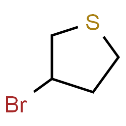 3-溴硫杂环戊烷结构式