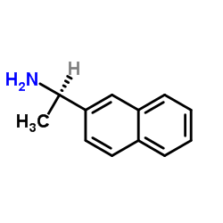 (R)-(+)-1-(2-萘基)乙胺结构式