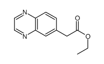 ethyl 2-quinoxalin-6-ylacetate Structure