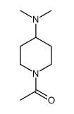 1-[4-(dimethylamino)piperidin-1-yl]ethanone结构式
