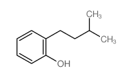 2-(3-methylbutyl)phenol结构式