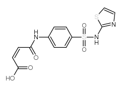 马来磺胺噻唑结构式