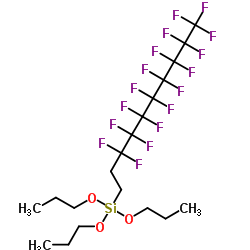 十七氟癸基三丙氧基硅烷结构式