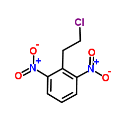 2-(2-Chloroethyl)-1,3-dinitrobenzene结构式