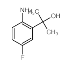 2-(2-amino-5-fluoro-phenyl)propan-2-ol Structure