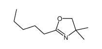 4,4-dimethyl-2-pentyl-5H-1,3-oxazole Structure