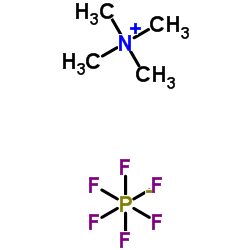 N,N,N-Trimethylmethanaminium hexafluorophosphate Structure