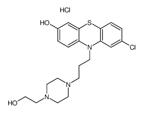 8-氯-10-[3-[4-(2-羟乙基)-1-哌嗪基]丙基]-10H-吩噻嗪-3-醇二盐酸盐图片