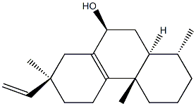 19-Norpimara-8,15-dien-7β-ol Structure