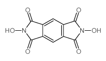 2,6-Dihydroxypyrrolo(3,4-f)isoindole-1,3,5,7(2H,6H)-tetrone Structure